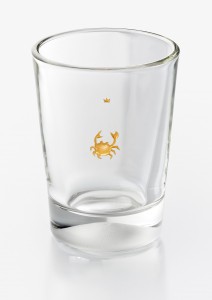 Sternzeichenbecher Glas Krebs